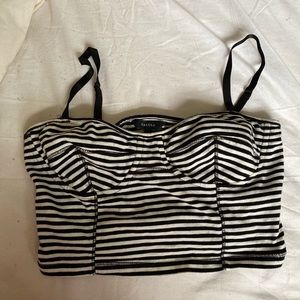 ARITZIA Talula crop top bustier size s